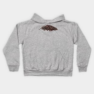 Coffee Beans Kids Hoodie